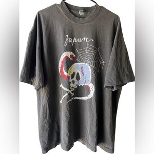 Edgy trendy oversized t shirt